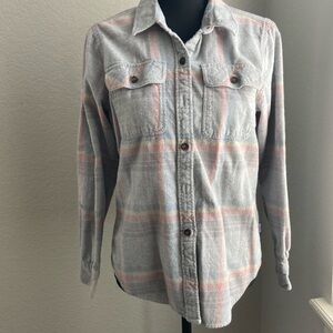 Patagonia Women’s 100% Cotton Long Sleeve Flannel Shirt, Size S